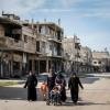 Homs é a cidade que mais sofreu bombardeios aéreos desde o início do conflito sírio. Foto: Acnur/Andrew McConnell