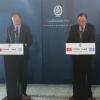 Jim Yong Kim e Ban Ki-moon na Tunísia