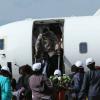 Riek Machar à sua chegada ao aeroporto de Juba, neste 26 de Abril. Foto:Unmiss/Isaac Billy