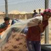  A agência da ONU para Refugiados, Acnur, forneceu milhares de tendas e está construindo dois novos campos para abrigar os iraquianos. Foto: Acnur/Caroline Gluck