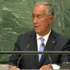 Marcelo Rebelo de Sousa discursa na Assembleia Geral das Nações Unidas. Foto: Reprodução vídeo