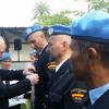 Cerimónia de condecoração de polícias e conselheiros. Foto: Rádio ONU