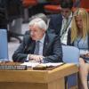 Stephen O'Brien no Conselho de Segurança, nesta segunda-feira, 21 de novembro de 2016. Foto: ONU/Amanda Voisard