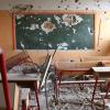 Escola bombardeada na área de Hujjaria em Damasco. Foto: Unicef/M. Abdulaziz.