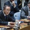 Ban Ki-moon no Conselho de Segurança nesta terça-feira. Foto: ONU/Amanda Voisard