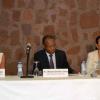 José Ulisses Correia e Silva (centro) em discurso. Foto: Pnud Cabo Verde