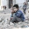 Crianças sírias perto de um abrigo para pessoas deslocadas. Foto: Unicef/UN013175/Al-Issa (arquivo)