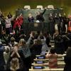 Evento da CSW61 na Assembleia Geral da ONU ,com a atriz, Patricia Arquette.Foto: ONU Mulheres//Ryan Brown