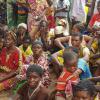 Congoleses da província de Kassai aguardam fornecimento alimentar. Foto: Joseph Mankamba/OCHA-DRC