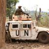 Soldados de paz da Minusca durante patrulha em Bambari. Foto: Minusca