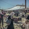 Mercado no leste de Mossul, Iraque. Foto: Ocha/Kate Pond