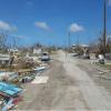 Danos causados a Antígua e Barbuda pelo Furacão Irma em 8 de setembro. Foto: Undac/ Silva Lauffer
