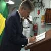 Jean-Pierre Lacroix visita fragata que levará militares brasileiros ao Líbano. Foto: ONU Brasil