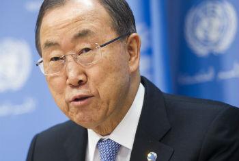 Ban Ki-moon deve participar de Assembleia em Nairobi. Foto: ONU/Mark Garten
