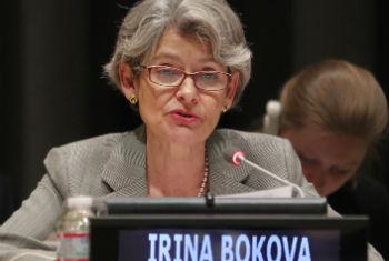 Irina Bokova. Foto: ONU/Devra Berkowitz