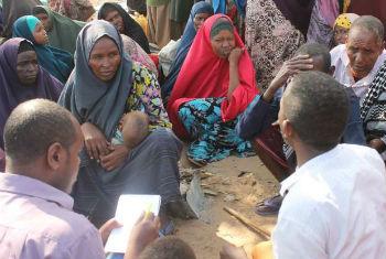 Deslocados na Somália. Foto: Acnur