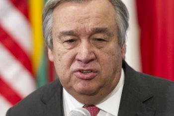 António Guterres. Foto: ONU/Mark Garten