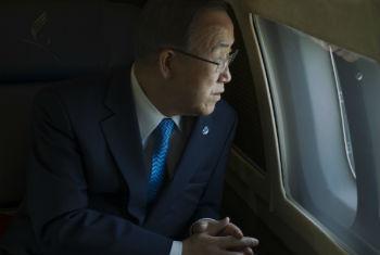 Ban Ki-moon viaja esta sexta-feira para o Kuwait. Foto: ONU/Eskinder Debebe