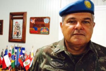 General José Luiz Jaborandy Júnior. Foto: Rádio ONU