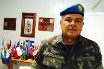 General José Luiz Jaborandy Júnior. Foto: Rádio ONU