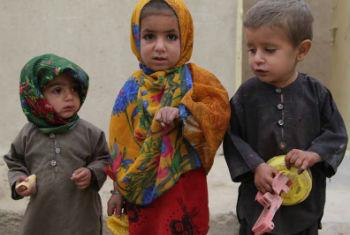Crianças afegãs. Foto: OMS/J. Jalali