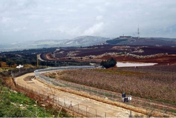 Linha Azul, entre Líbano e Israel. Foto: Hugh Macleod/Irin