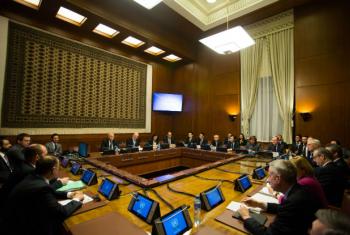 O enviado especial da ONU para a Síria, Staffan de Mistura, se reuniu esta quarta-feira com os cinco membros permanentes do Conselho de Segurança, em Genebra. Foto: ONU