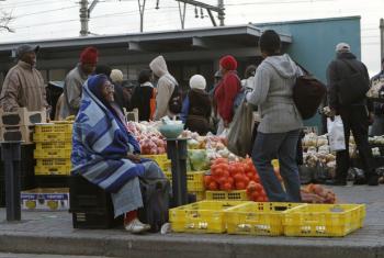Mercado de rua na Cidade do Cabo, África do Sul. Foto: Banco Mundial