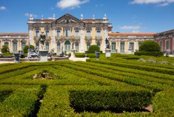 Palácio de Queluz, em Portugal. Foto:  Jeff Alves de Lima (cortesia)
