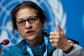 Asma Jahangir. Foto: ONU/Jean-Marc Ferré