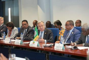António Guterres participa de encontro de alto nível na Cimeira da União Africana. Foto: ONU-Antonio Fiorente