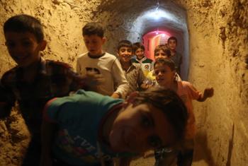 «Дети подземелья» в Алеппо. Фото ЮНИСЕФ