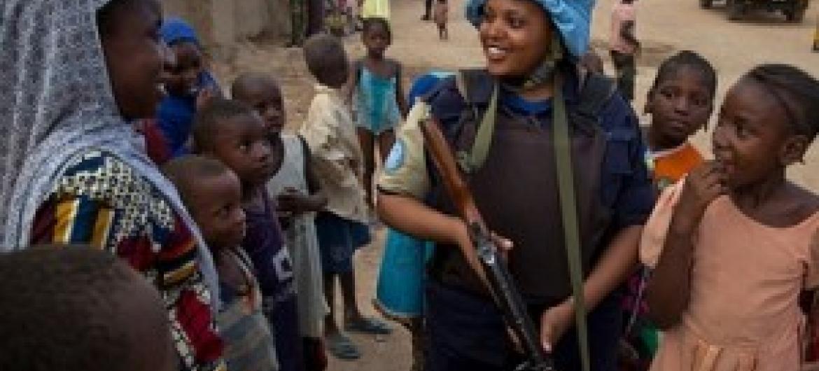 Walinda amani wa Rwanda, wakiwa kwenye ujumbe wa Mataifa nchini Mali. @