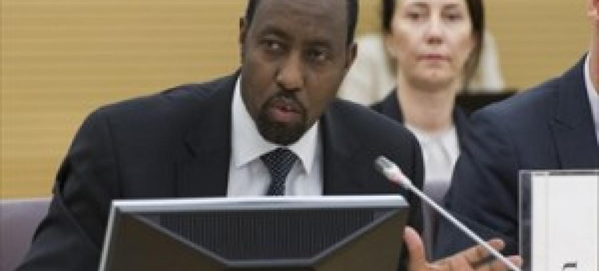 Mkurugenzi Mkuu wa UPU, Bishar A. Hussein. (Picha:UN/Eskinder Debebe)