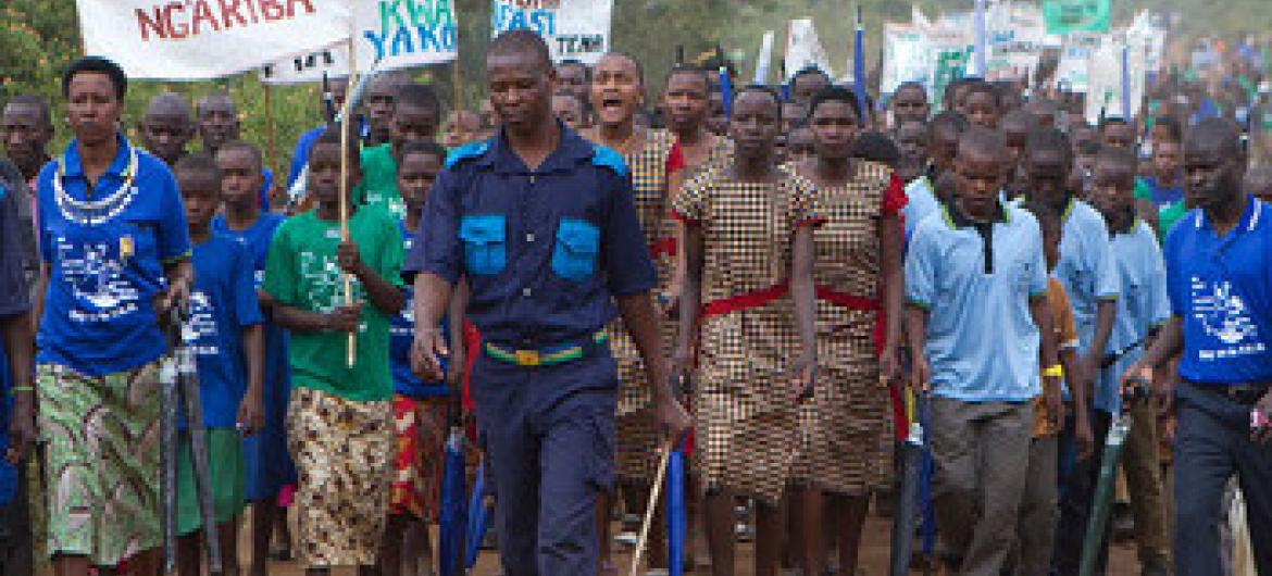 Maandamano dhidi ya ukeketaji Tanzania. Picha: UNFPA / Mandela Gregoire