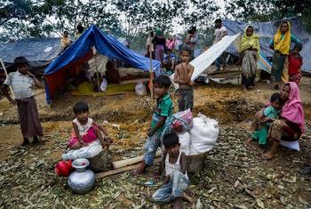 Wakimbizi WaRohingya kambini nchini Bangladesh. Picha: WFP